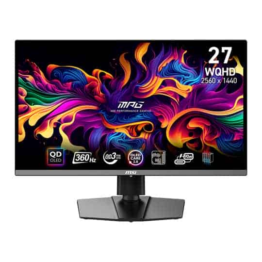 (image for) MSI 26.5\" MPG 271QRX QD-OLED WQHD 360Hz Adaptive-Sync Open Box Monitor